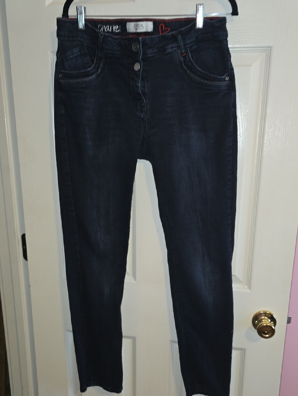 Cecil Dark Blue Skinny‎ Jeans - Slim Fit
